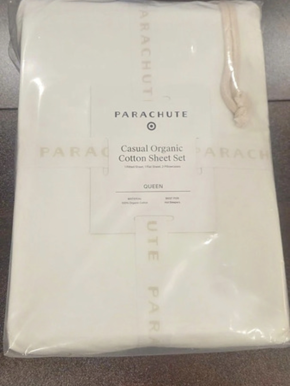 Parachute Casual Organic Cotton Sheet Set Organic Cotton Queen Sheet Set NWT